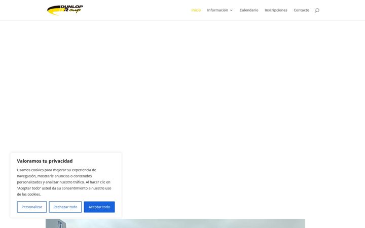 Screenshot of dunloprrcup.com