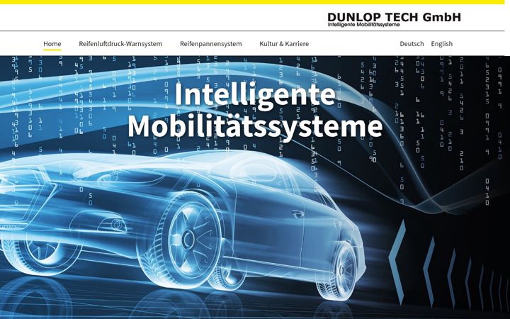 Screenshot of dunloptech.com