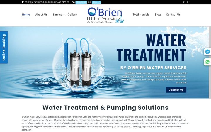 Screenshot of dunmanwaywaterservices.com