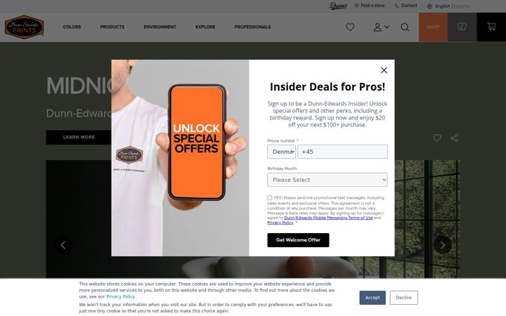 Screenshot of dunnedwards.com