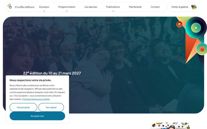 Screenshot of dunoeildifferent.com