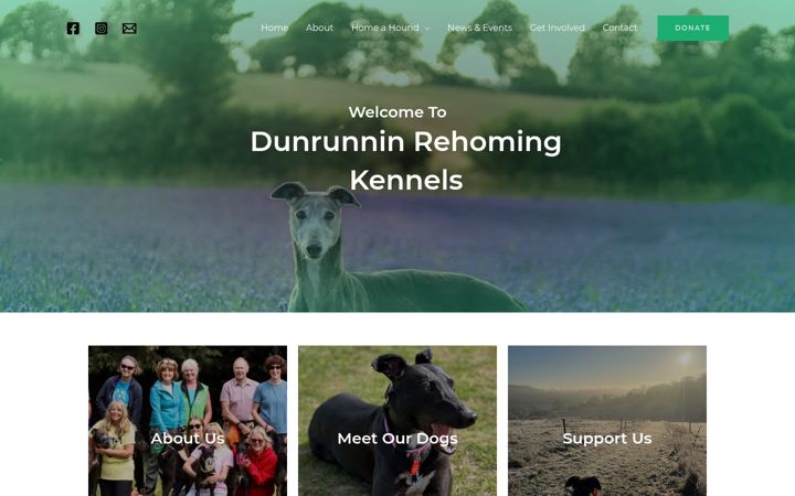 Ekrano kopija dunrunnin.org