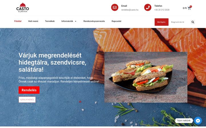 Екранна снимка на dunszthidegtal.hu