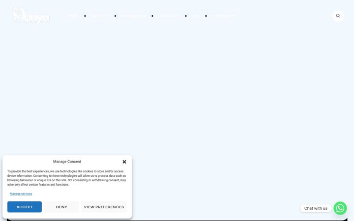 Screenshot von dunyaaesthetics.co.uk