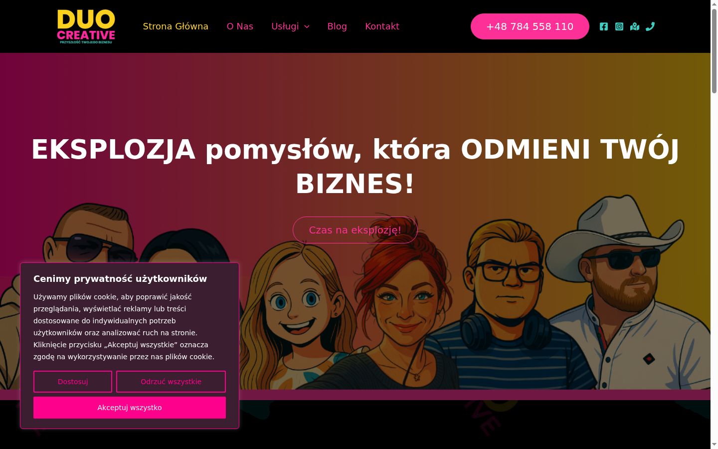 Screenshot tal-banner tal-kunsens muri qabel kwalunkwe interazzjoni