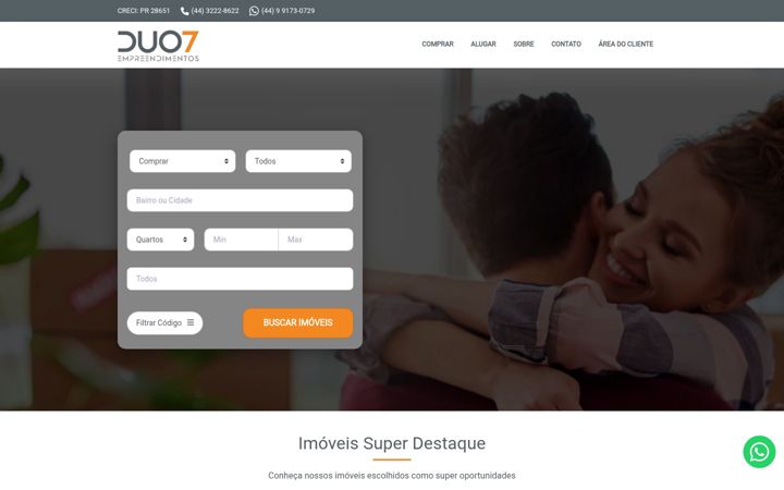 Skärmbild av duo7.net.br
