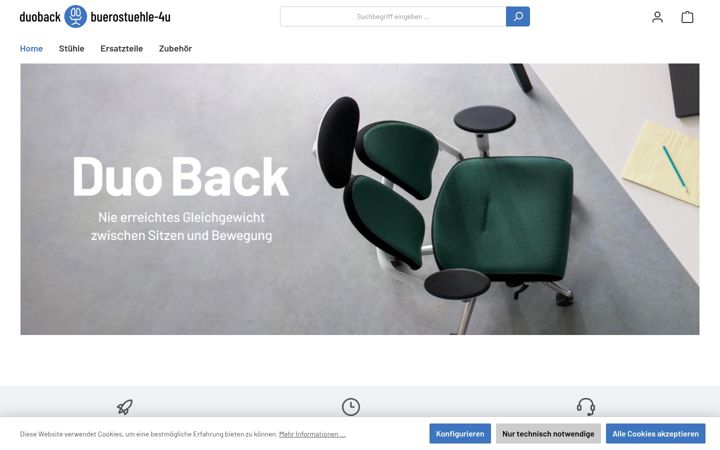 Screenshot of duoback-buerostuehle-4u.de
