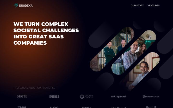 Screenshot of duodeka.com