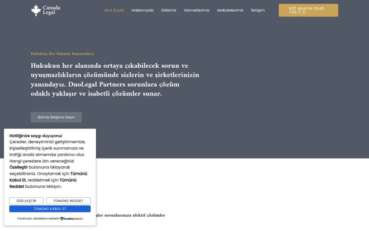 Screenshot of duolegalpartners.com
