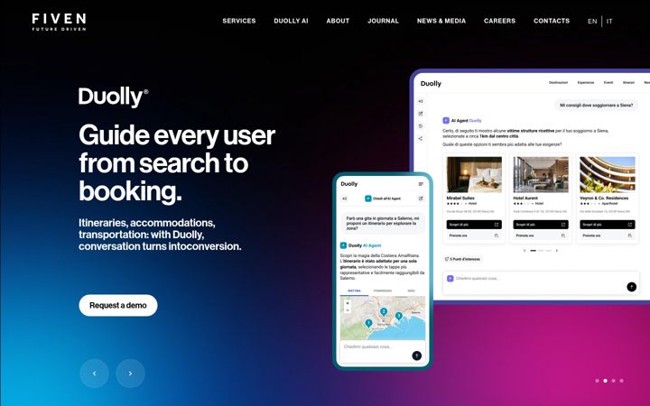 Screenshot του duolly.ai