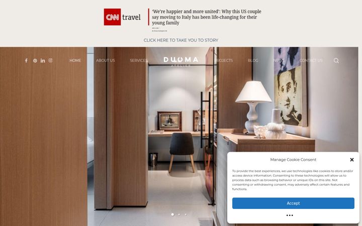 Screenshot of duomatelier.com
