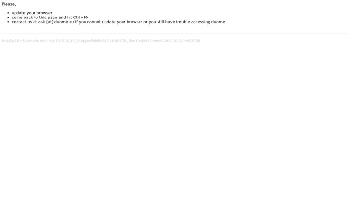 Screenshot of duome.eu