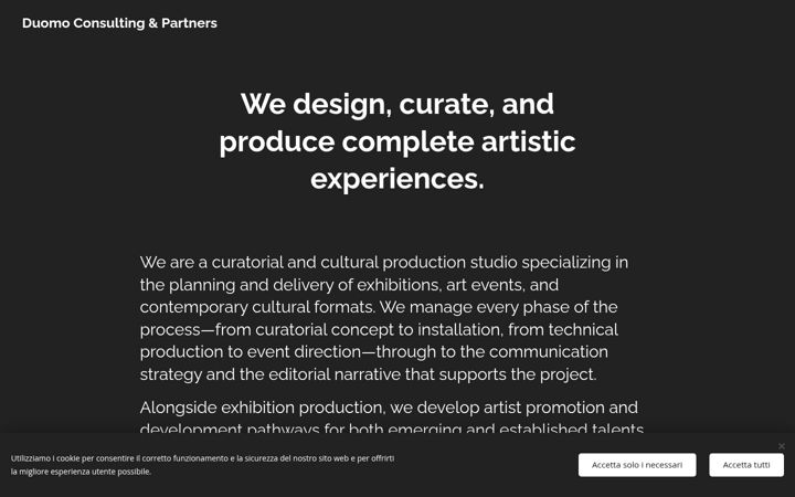 Screenshot of duomoconsulting.com