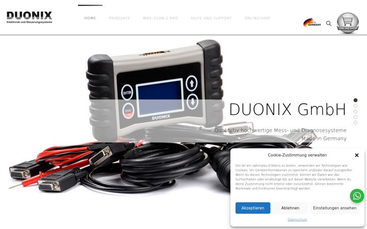 Screenshot of duonix.de