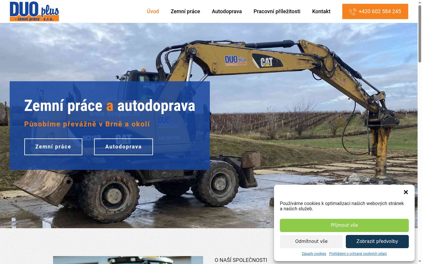 Screenshot des Einwilligungsbanners vor jeglicher Interaktion