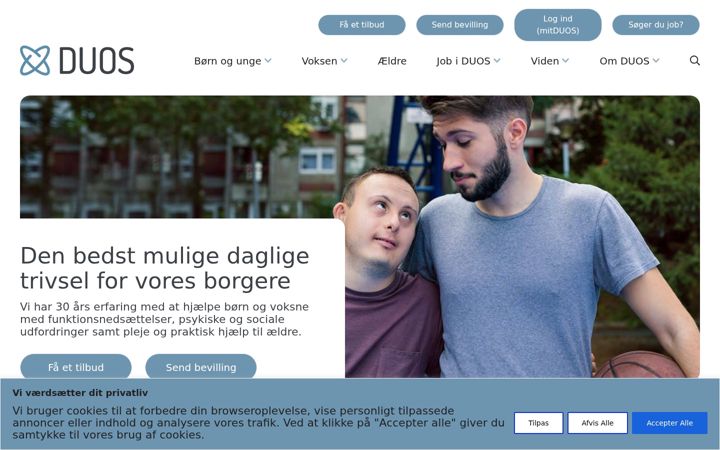 Skjámynd af duos.dk