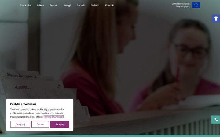 Captura de ecrã de duosmile.pl