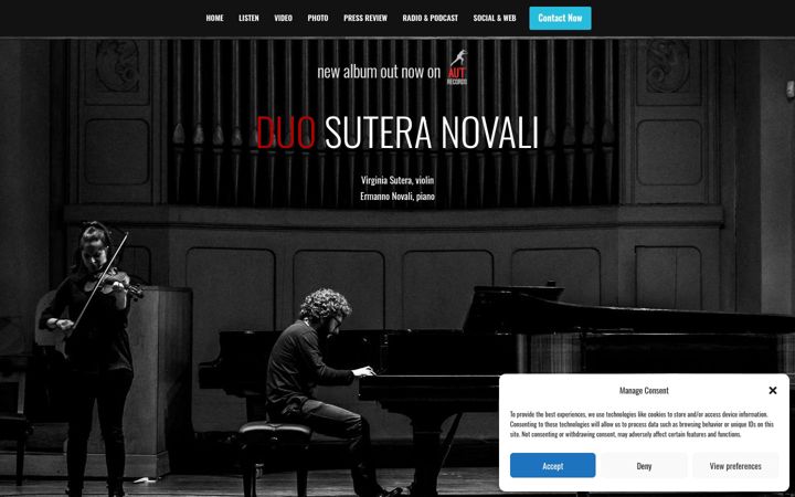 Screenshot of duosuteranovali.com