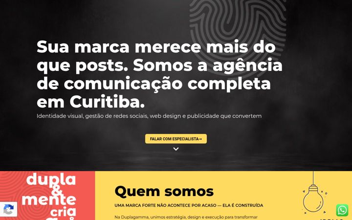 Snimka zaslona za duplagamma.com.br