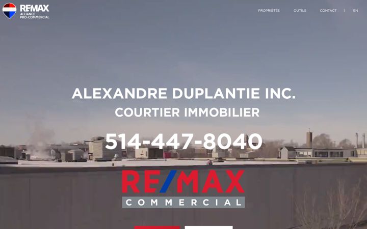Screenshot of duplantie.com