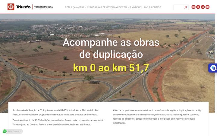 Snimka zaslona za duplicacaobr153sp.com.br