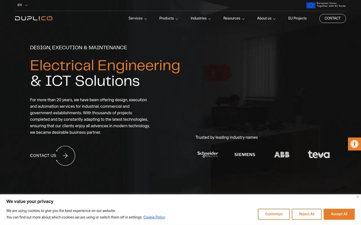 Screenshot of duplico.com