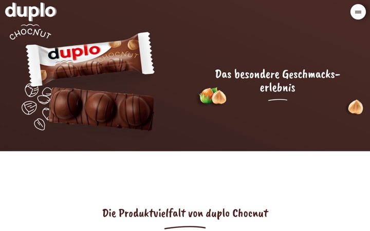 Screenshot of duplo-chocnut.de