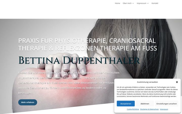 Captură de ecran a duppenthaler.org