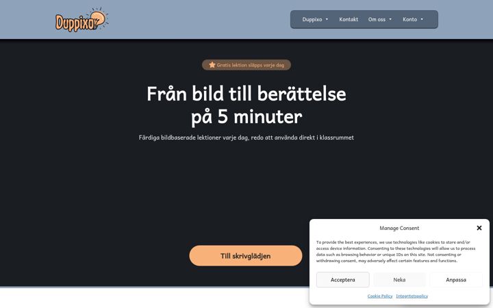 Screenshot of duppixo.com