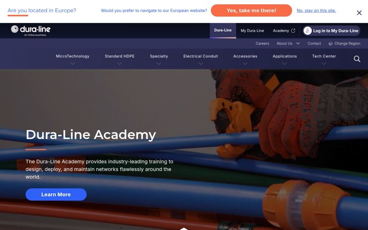 Screenshot of duraline-canada.com