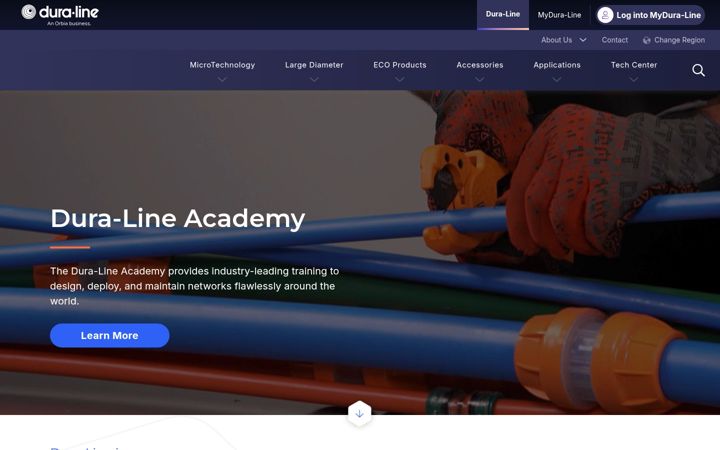 Screenshot of duraline-europe.com