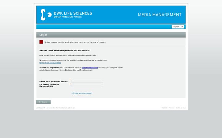 Screenshot of duran-mediamanagement.com