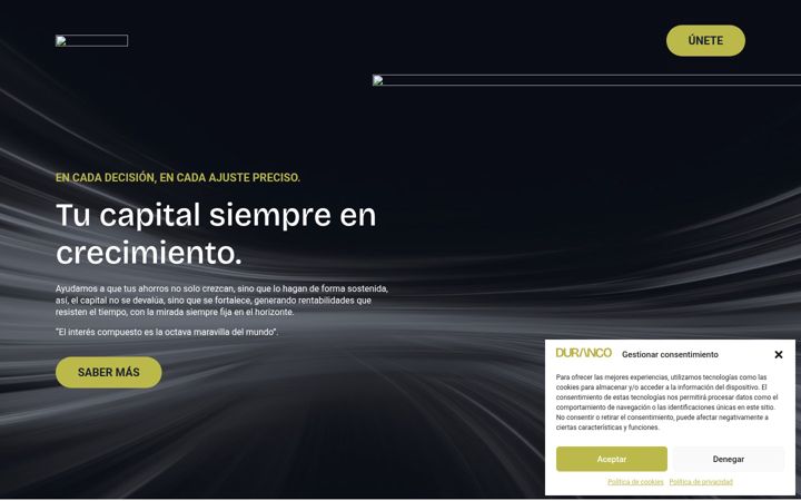Screenshot of durancocapital.com