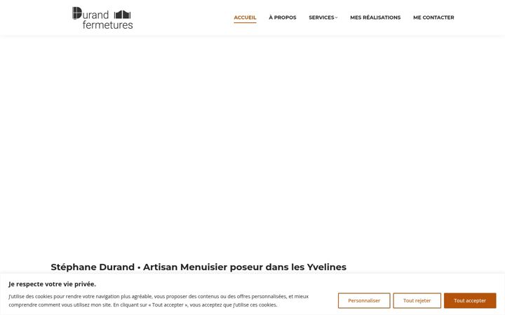 Screenshot of durandfermetures.fr