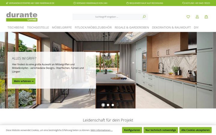 Screenshot of durante.de