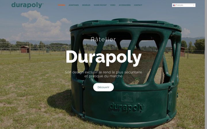 Screenshot of durapoly.fr