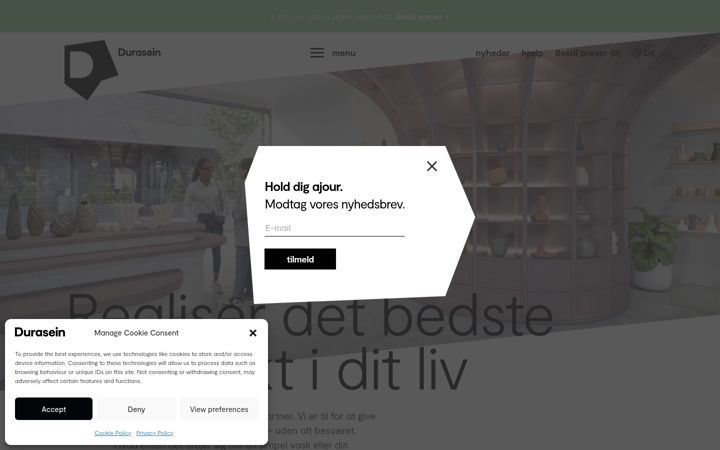 Screenshot of durasein.com