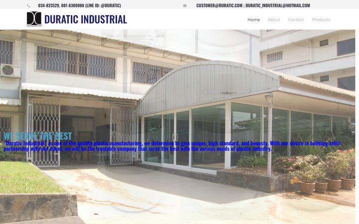Screenshot of duratic.com