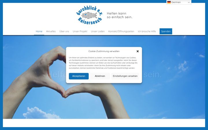 Screenshot of durchblick-kaisersesch.de