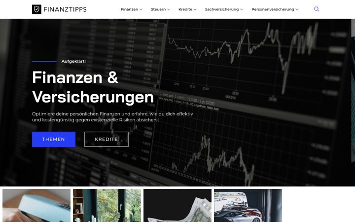 Screenshot of durchblick4finanzen.de