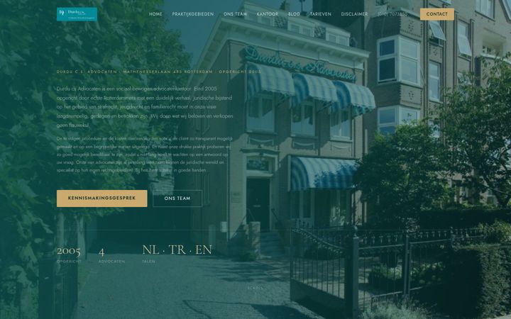 Screenshot di durducs.nl