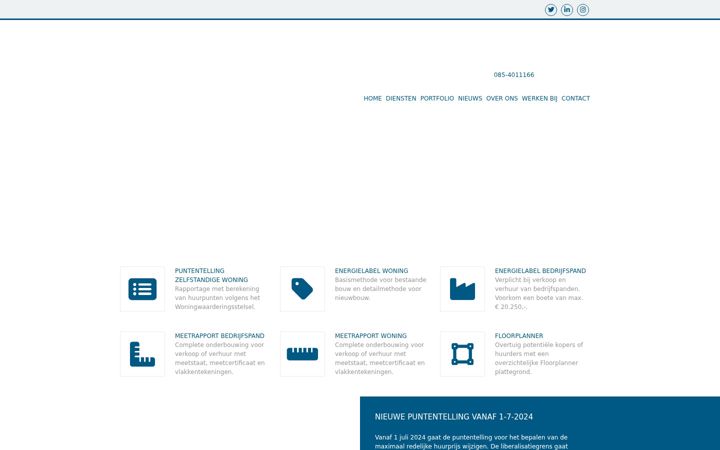 Screenshot di duresta.nl