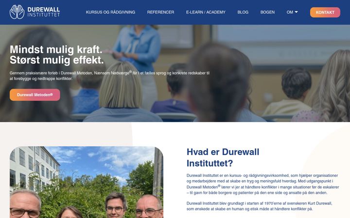 Skjermbilde av durewall.dk