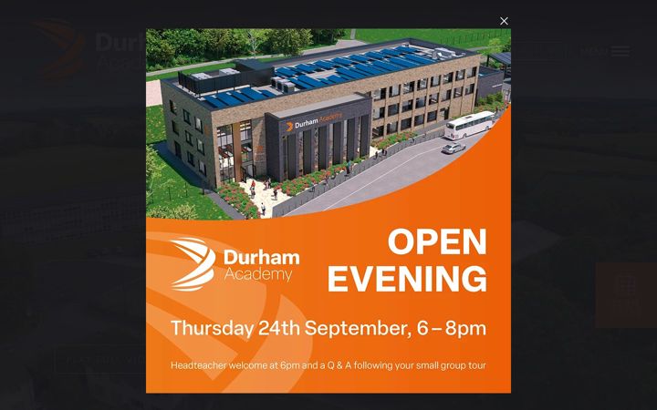 Screenshot ta' durhamacademy.org.uk