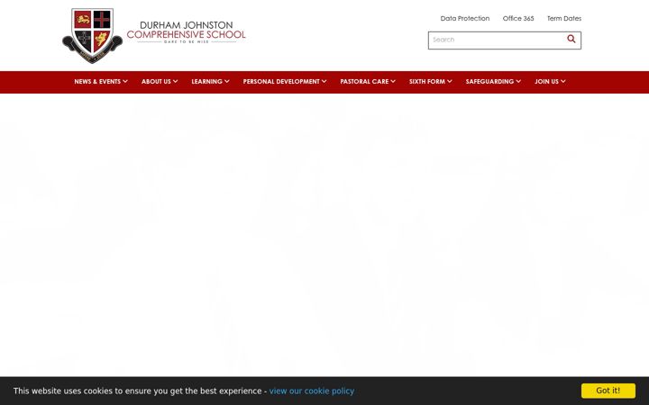 Screenshot ta' durhamjohnston.org.uk