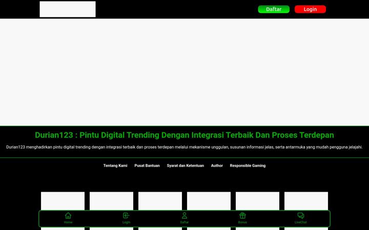 Zrzut ekranu durian123.net