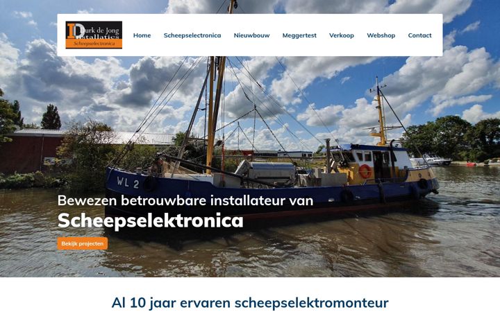 Screenshot of durkinstallaties.com