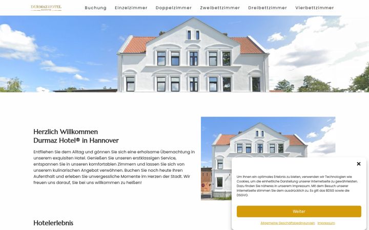 Screenshot ta' durmaz-hotel.de