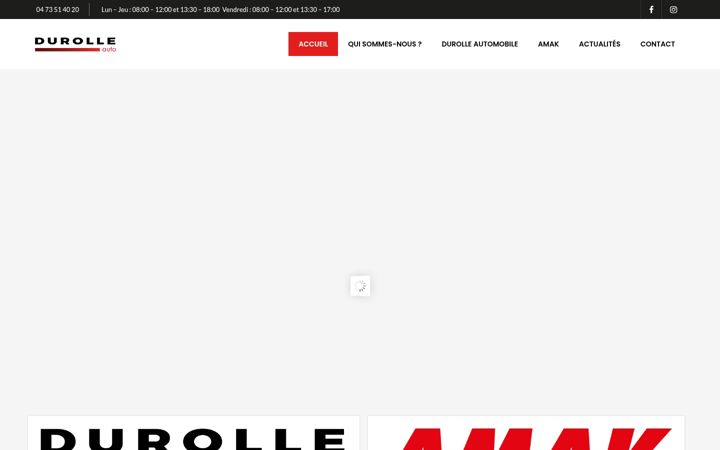 Screenshot of durolle-auto.fr