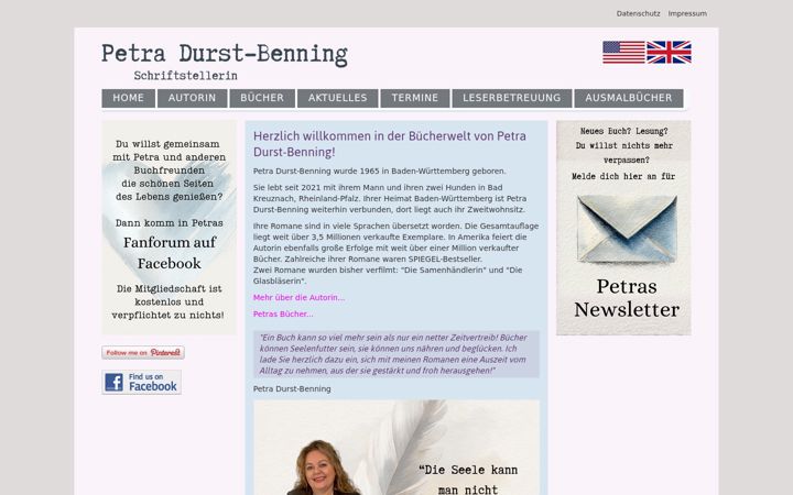 Screenshot of durst-benning.de